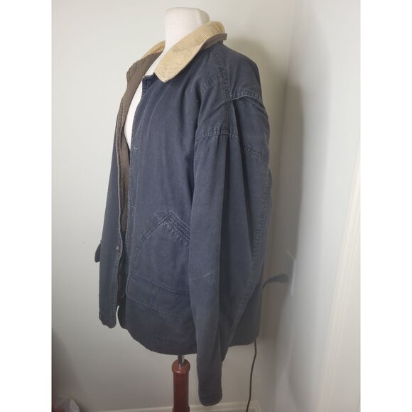 Urban Equipment Mens Chore Barn Jacket M Plaid Lining Corduroy Collar Cotton - Picture 3 of 7